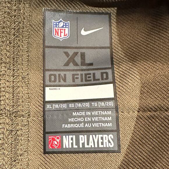 NFL Nike On Field Youth XL Jersey Philadelphia Eagles #26 Sanders Olive - Picture 3 of 7